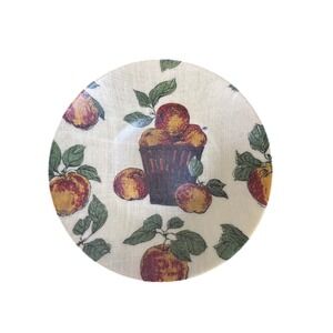 Vintage Apple Basket Fiberglass Bowl Dishware Salad Serving Kitchen Artmor USA